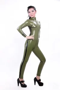 Latex Uniformity Catsuit