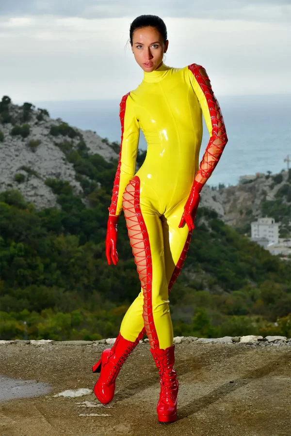 Latex Tie Me Up, Catsuit Me Up