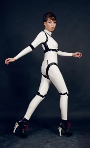 Latex Disjointed Dolly Catsuit