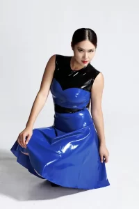 Latex Doreen??s prom night Dress