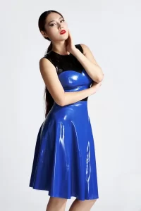 Latex Doreen??s prom night Dress