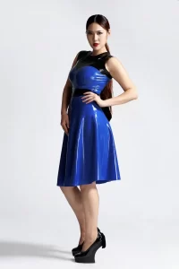 Latex Doreen??s prom night Dress