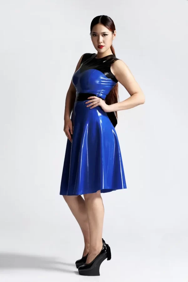 Latex Doreen??s prom night Dress
