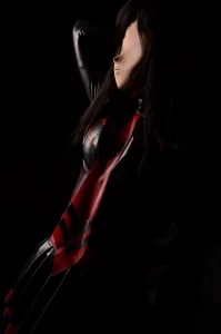 Latex Miku Cosplay Costume Dress