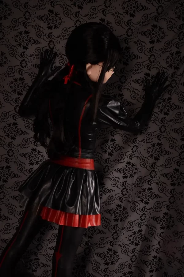 Latex Miku Cosplay Costume Dress