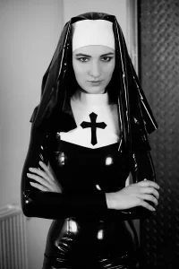 Latex The Good Girl Dress