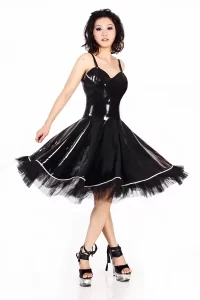 Latex The Twirler Dress