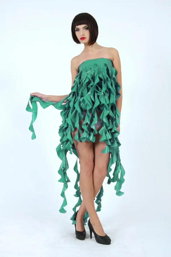 Latex In-A-Twist Fancy Party Dress