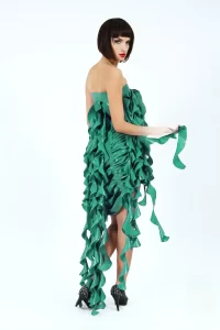Latex In-A-Twist Fancy Party Dress