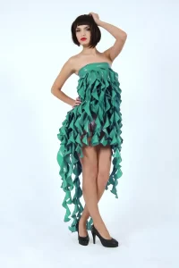 Latex In-A-Twist Fancy Party Dress