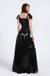 Latex Butterfly Belle Full-length Ball Gown Dress
