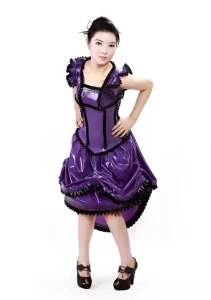 Latex Tea or Coffee Dress
