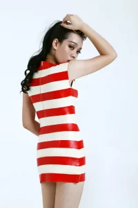 Latex Naughty Nautica Dress