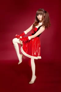 Latex Big Bow Lolita Dress