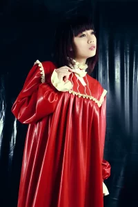 Latex Rose Nightingale Dress