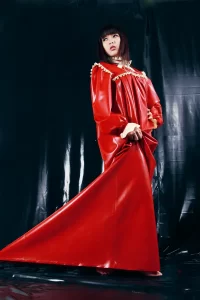 Latex Rose Nightingale Dress