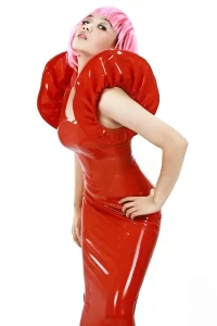 Latex The Lady Gagalicious! Dress