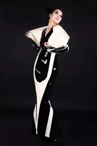 Latex Classy Conflict Dress