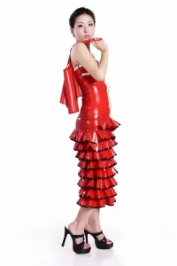Latex Arriba Arriba Dress