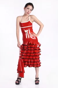 Latex Arriba Arriba Dress