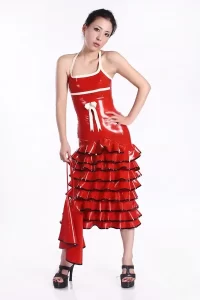 Latex Arriba Arriba Dress