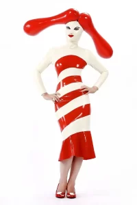 Latex Bang Your Head Dress