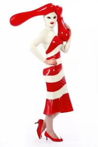 Latex Bang Your Head Dress