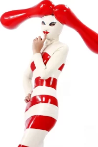 Latex Bang Your Head Dress