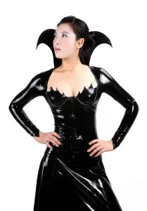 Latex Naughty Necromantress Dress
