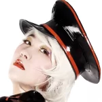Latex Black Magnetic Dress