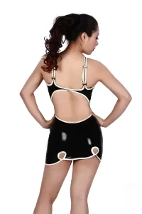 Latex Cant Say No! Micro Party Dress