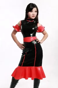 Latex Fanced Up Fox Dress