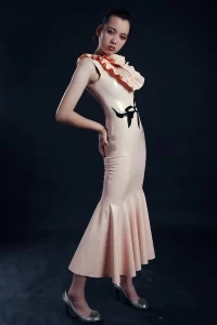 Latex Belle of the Bow Dress
