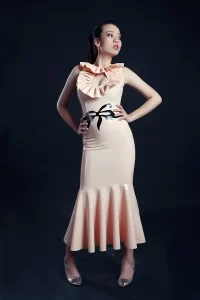 Latex Belle of the Bow Dress