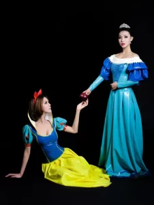 Latex Snow White Inspired Dress