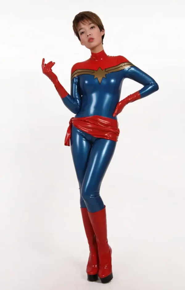 Latex Starstruck Long-Sleeved Catsuit