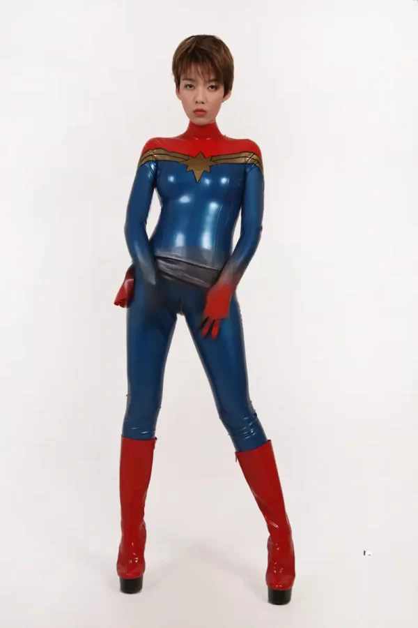 Latex Starstruck Long-Sleeved Catsuit