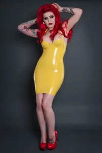 Latex All Eyes on Us! Dress