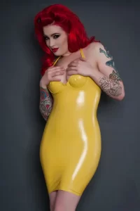 Latex All Eyes on Us! Dress