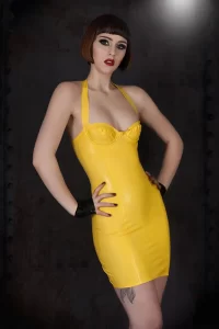 Latex All Eyes on Us! Dress