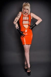 Latex Pleasure Restrained Dress
