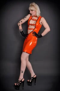 Latex Pleasure Restrained Dress