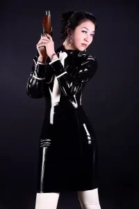 Latex A Chorus Line Dress