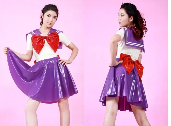 Latex The Big Bow Dress