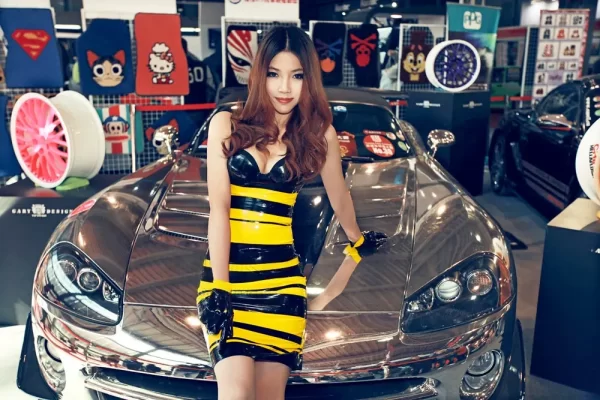Latex The Diplomatic Stinger Dress