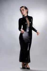 Latex Blackragious! Dress