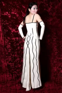 Latex The Chalkboard Dress