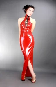 Latex Back to Basics Dress