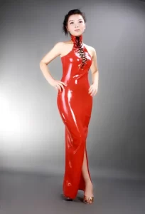 Latex Back to Basics Dress