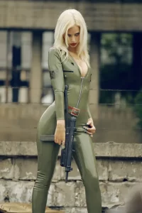 Latex Earthly Disturbance Catsuit